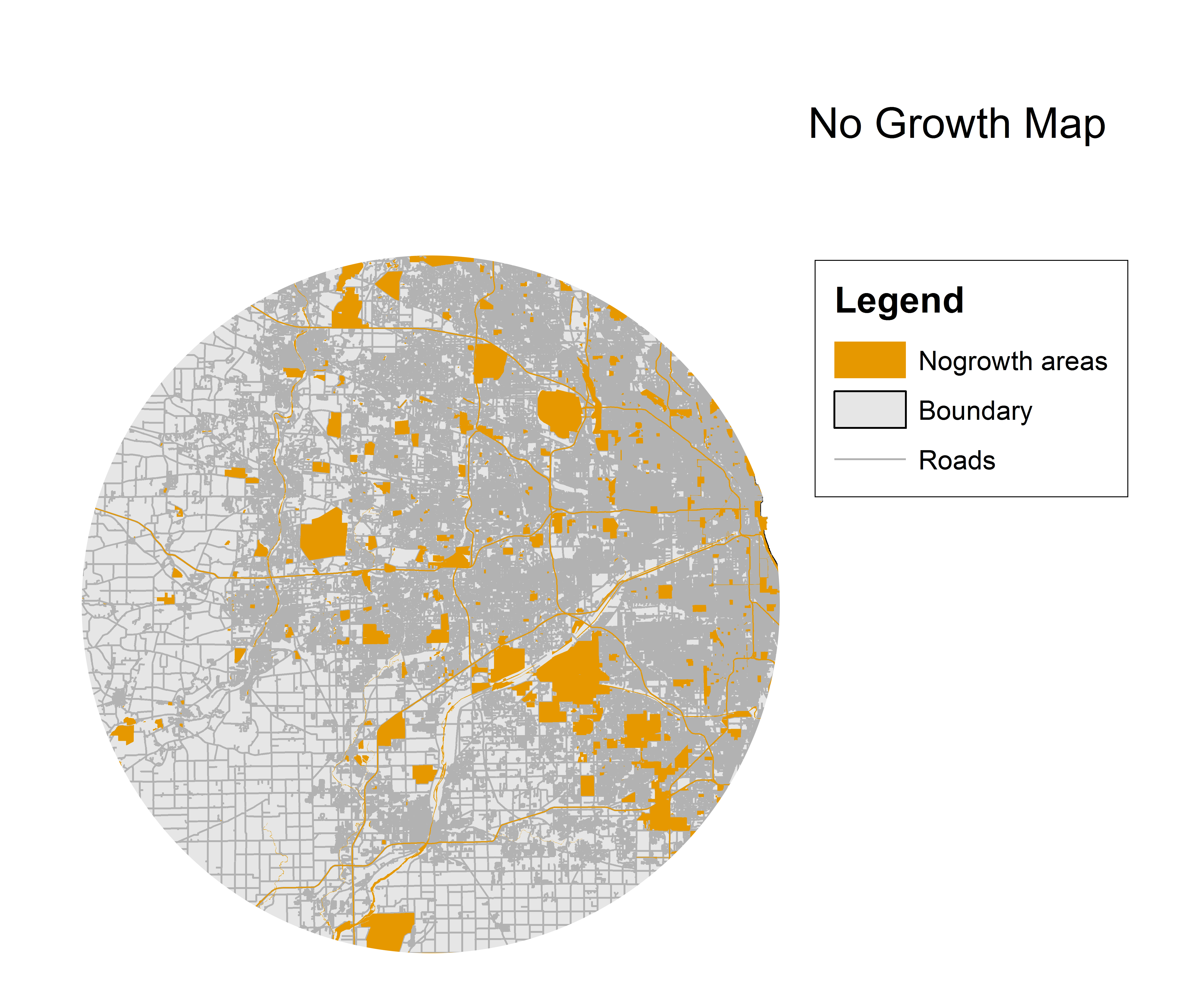 No Growth Map